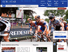 Tablet Screenshot of eurostar-bikeparts.com